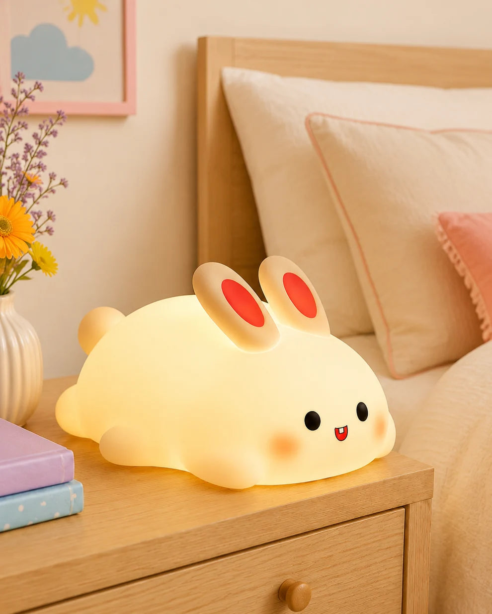 GlowBunny™ Squeezable Night Light